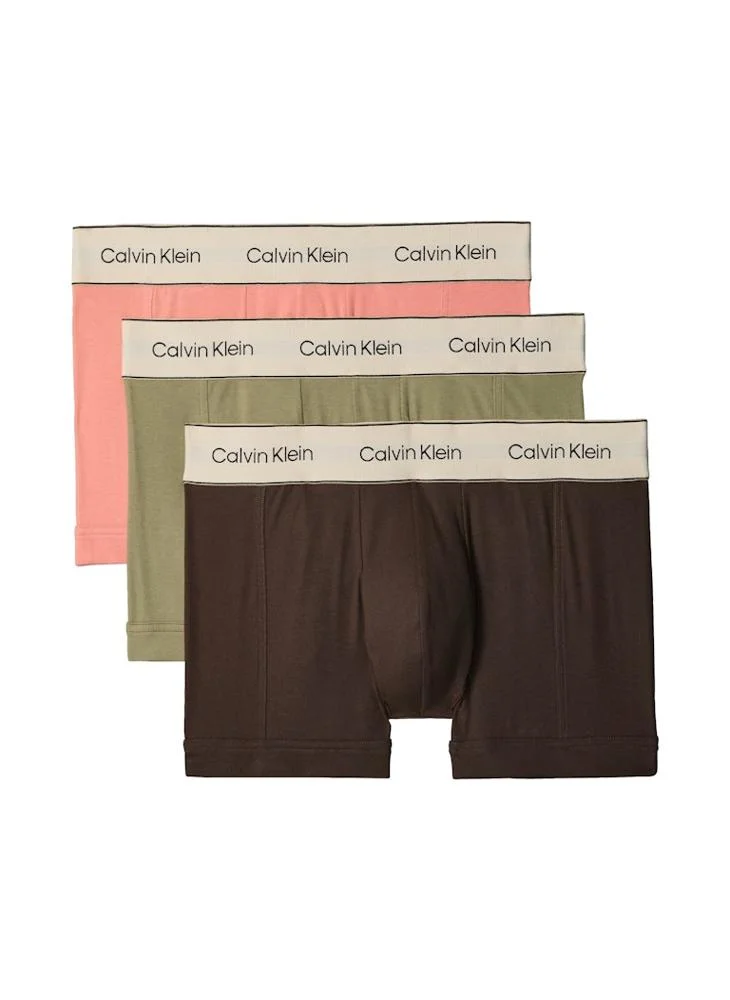 كالفن كلاين ثلاث قطع سراويل داخلية قطنية مريحة